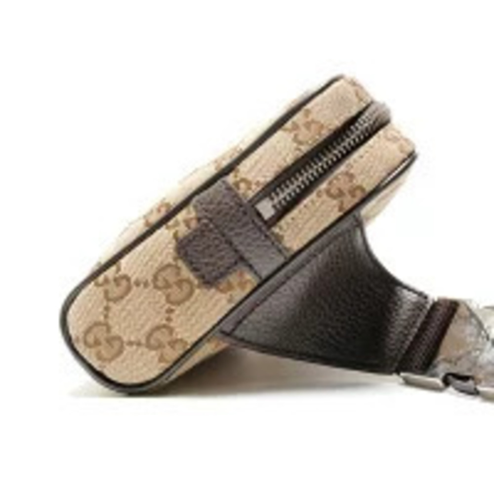 Gucci Waist Bag Brown GG Canvas - Picture 4 of 13